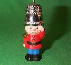 Hallmark Keepsake 1980 Rare #2 Soldier Thimble Ornament New in box