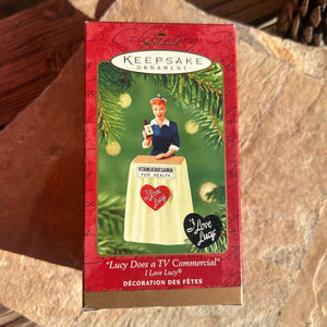 Open image in slideshow, Hallmark Keepsake 2001 ‘I Love Lucy’ Commercial Ornament New in Box
