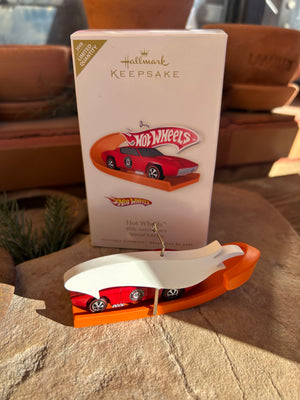 Hallmark Keepsake 2008 40th Anniversary Hot-wheels Ornament New in Box